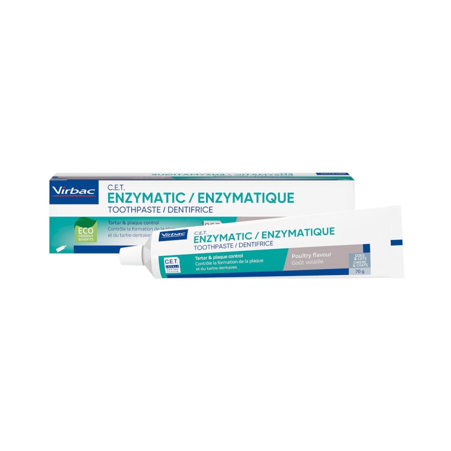 Virbac C.E.T Pasta Dent&iacute;frica Enzim&aacute;tica para perros, , large Imagen numero 1